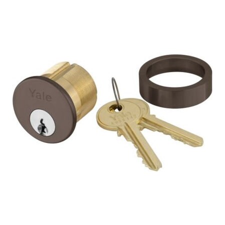 Yale Commercial 2153 X 1 1/8in. X 613E Para Keyed Random Rim Cylinder 85396